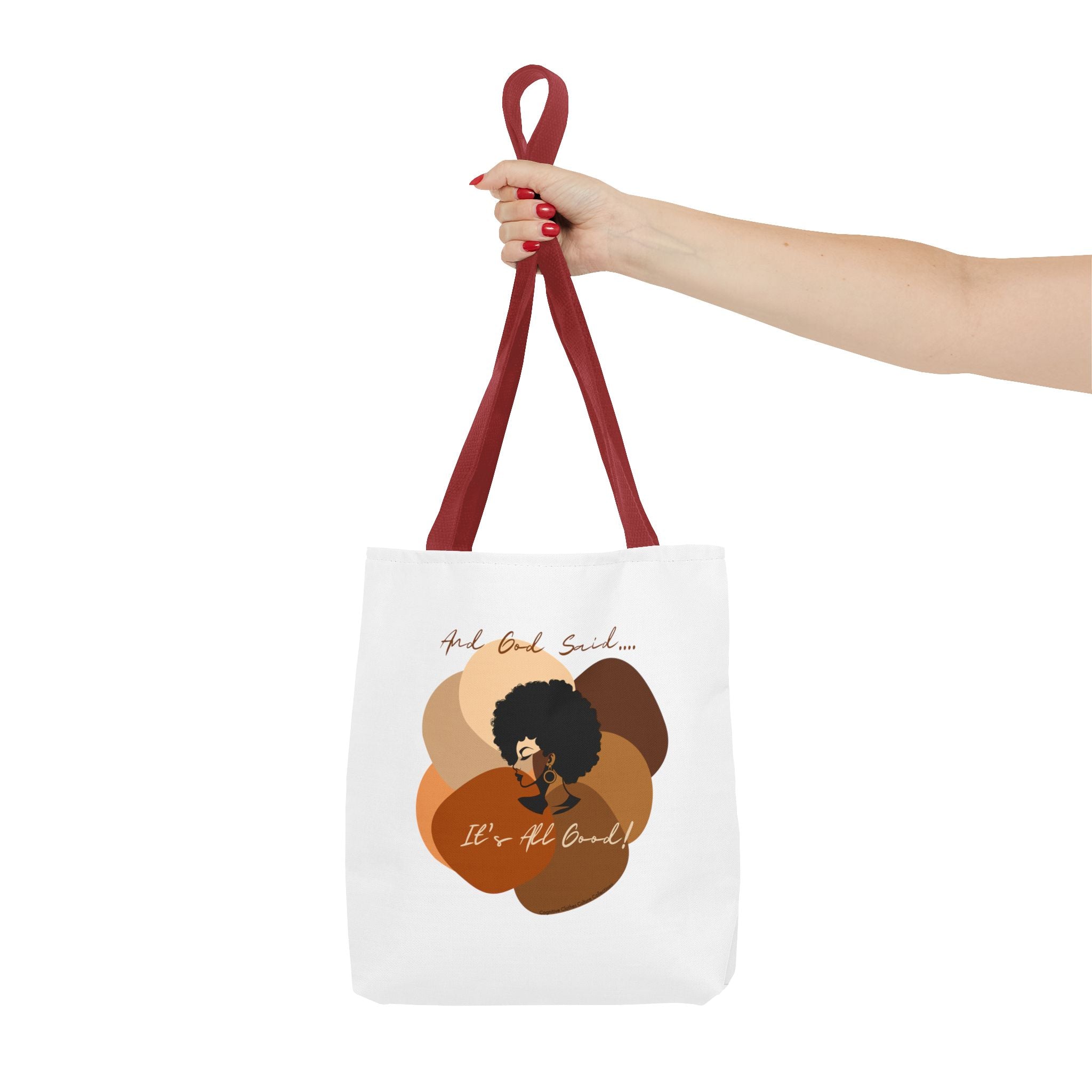 "All Shades Welcome" tote Bag