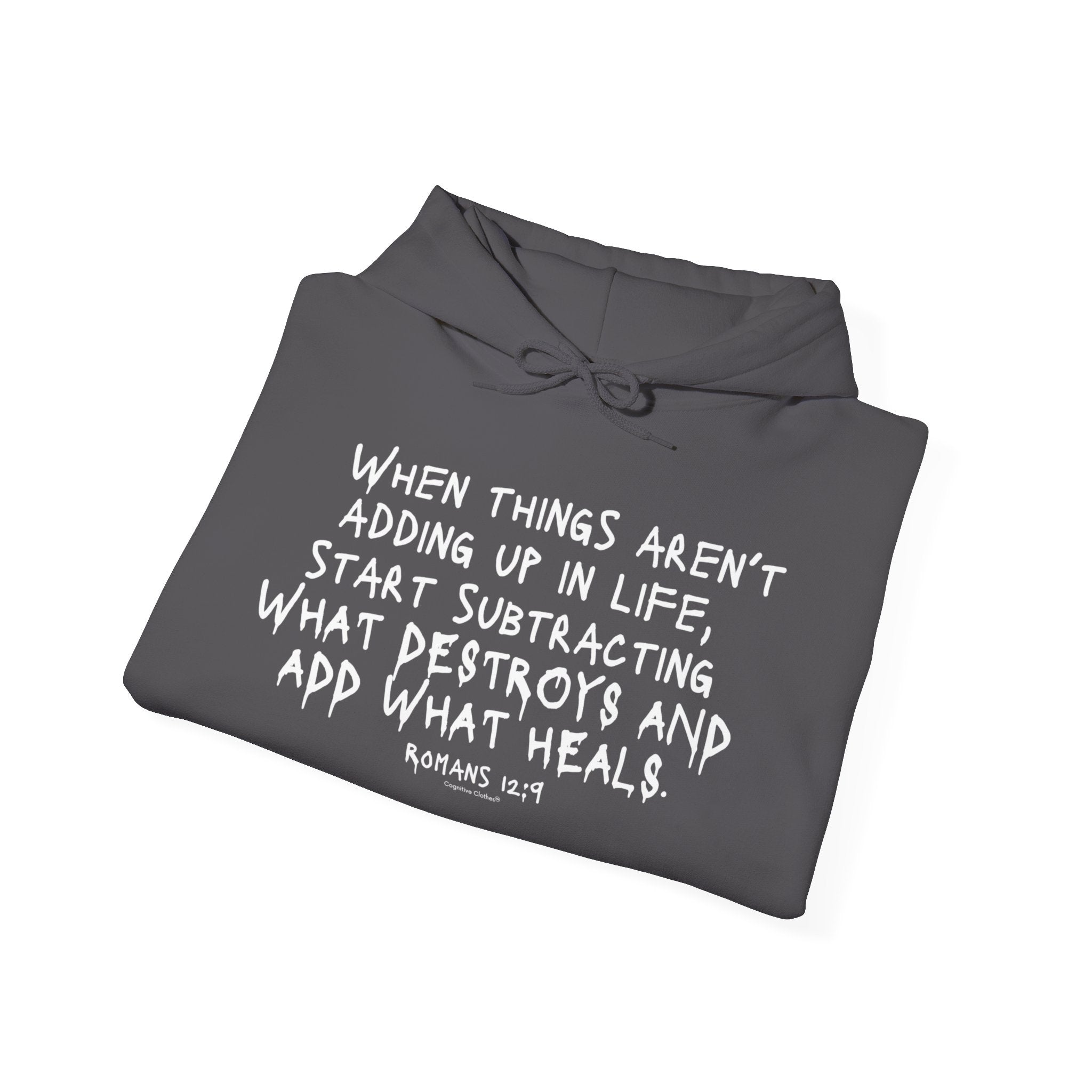 "Adding and Letting Go" Unisex Two-Sided Hoodie Sweatshirt