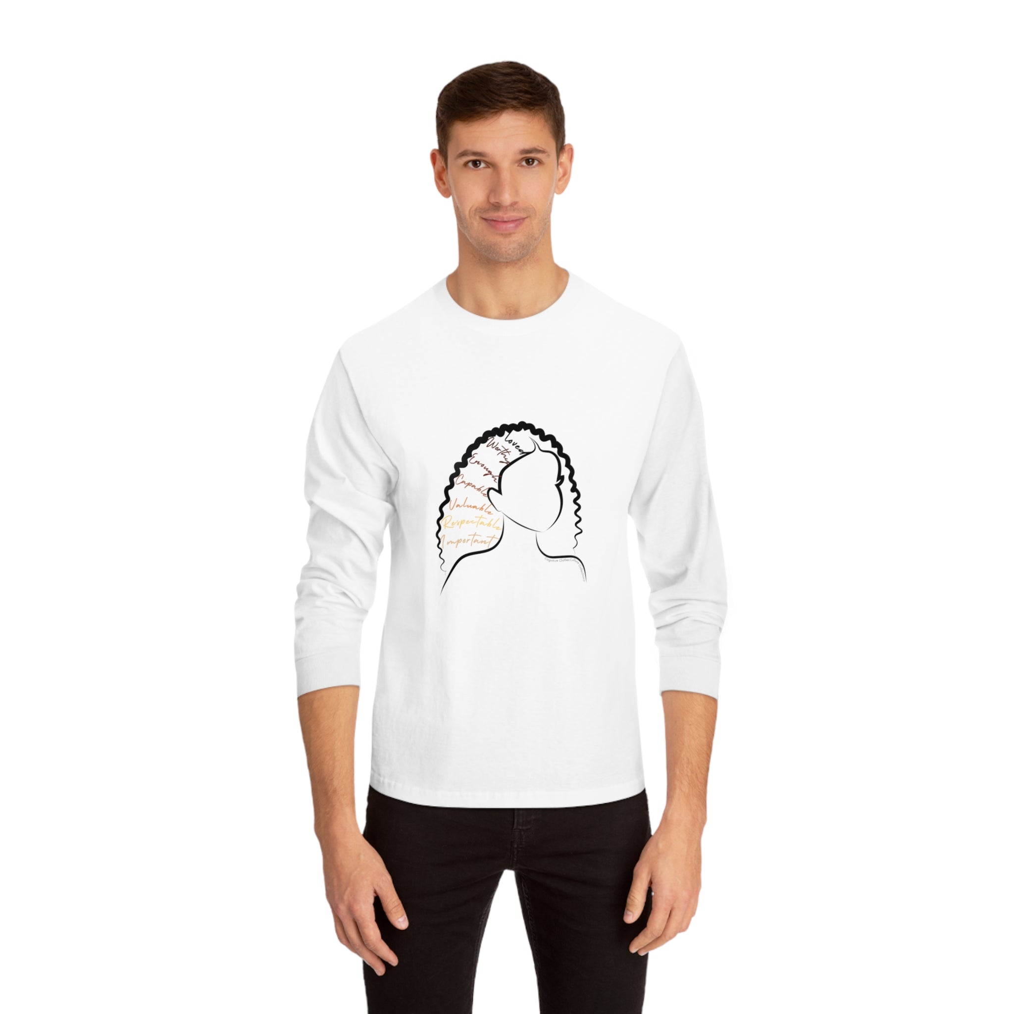 "EnCore" Unisex Classic Long Sleeve T-Shirt