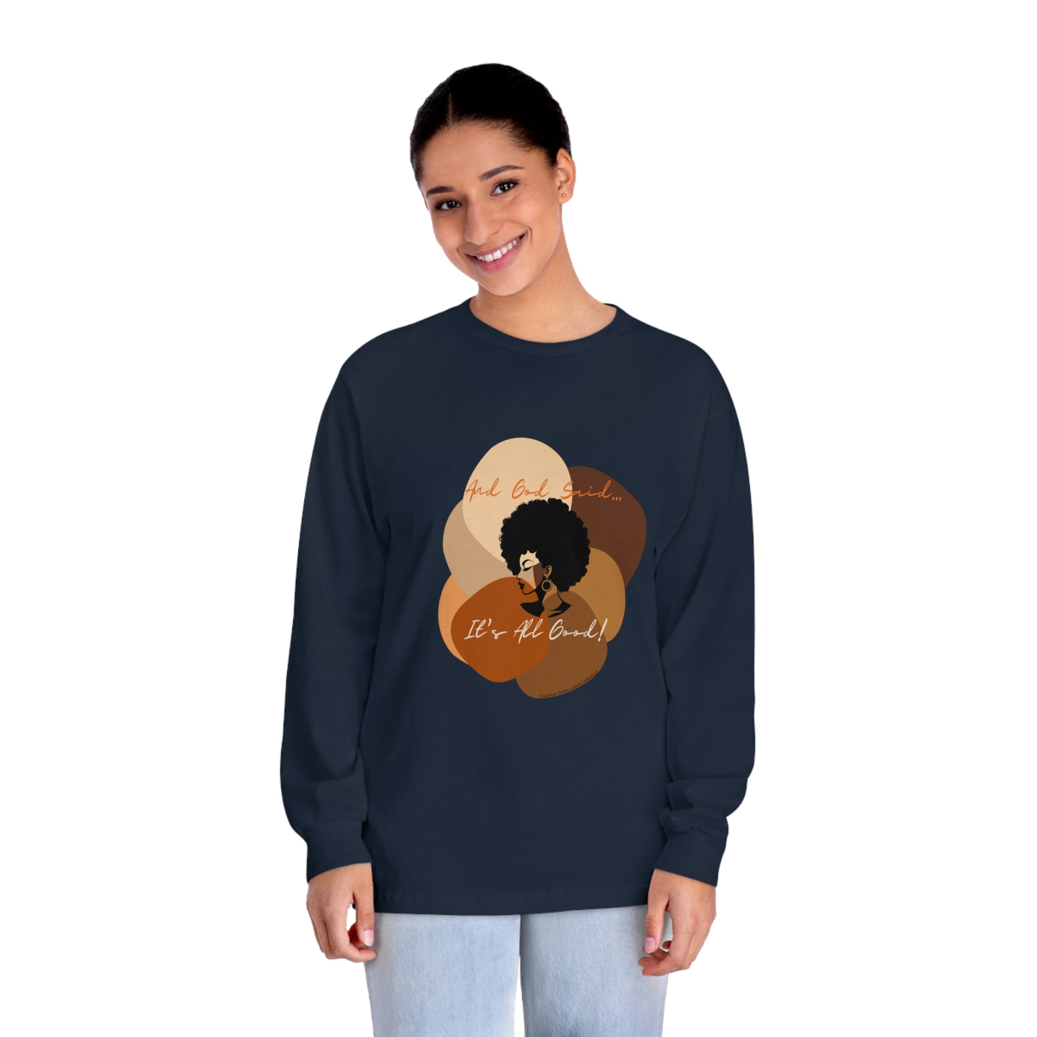 "All Shades Welcome" Unisex Classic Long Sleeve T-Shirt