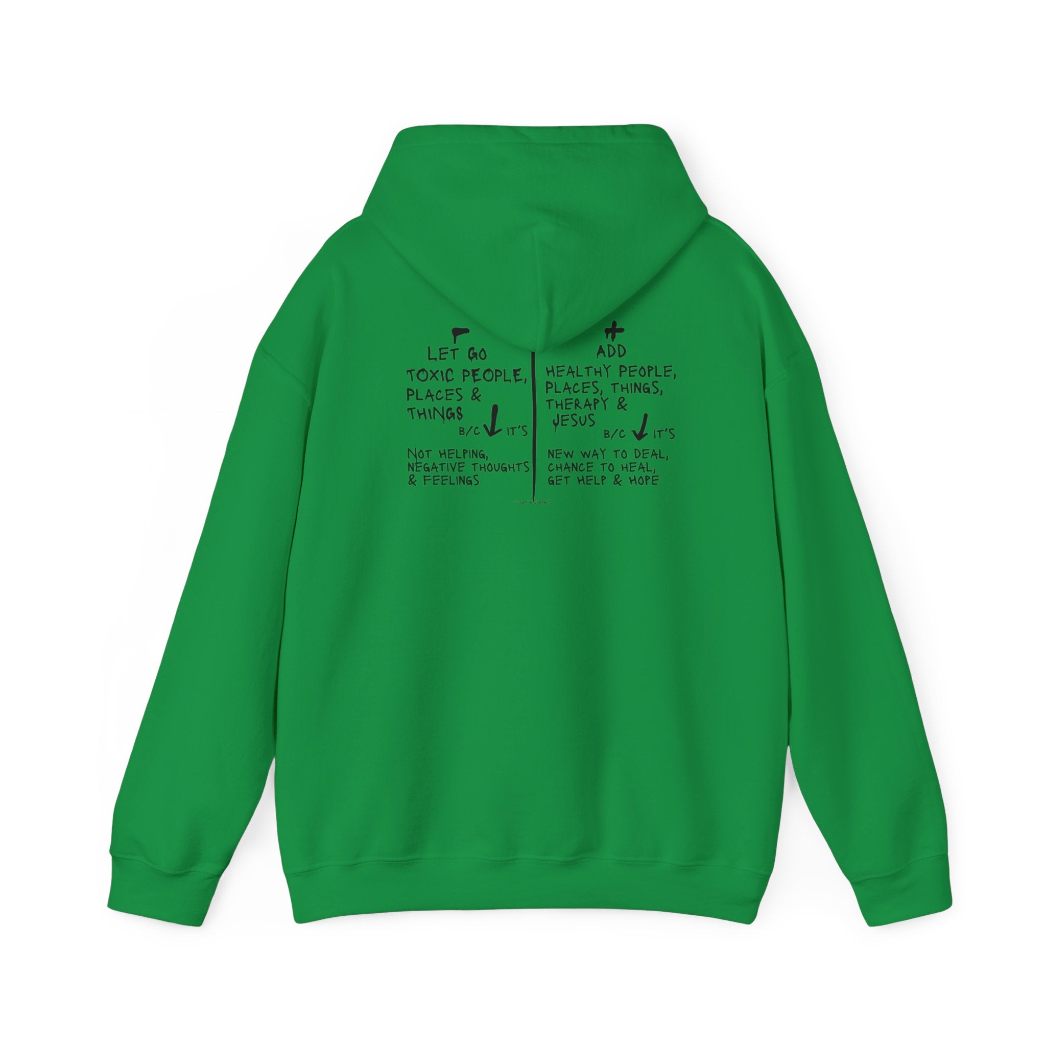 "Adding and Letting Go" Unisex Two-Sided Hoodie Sweatshirt