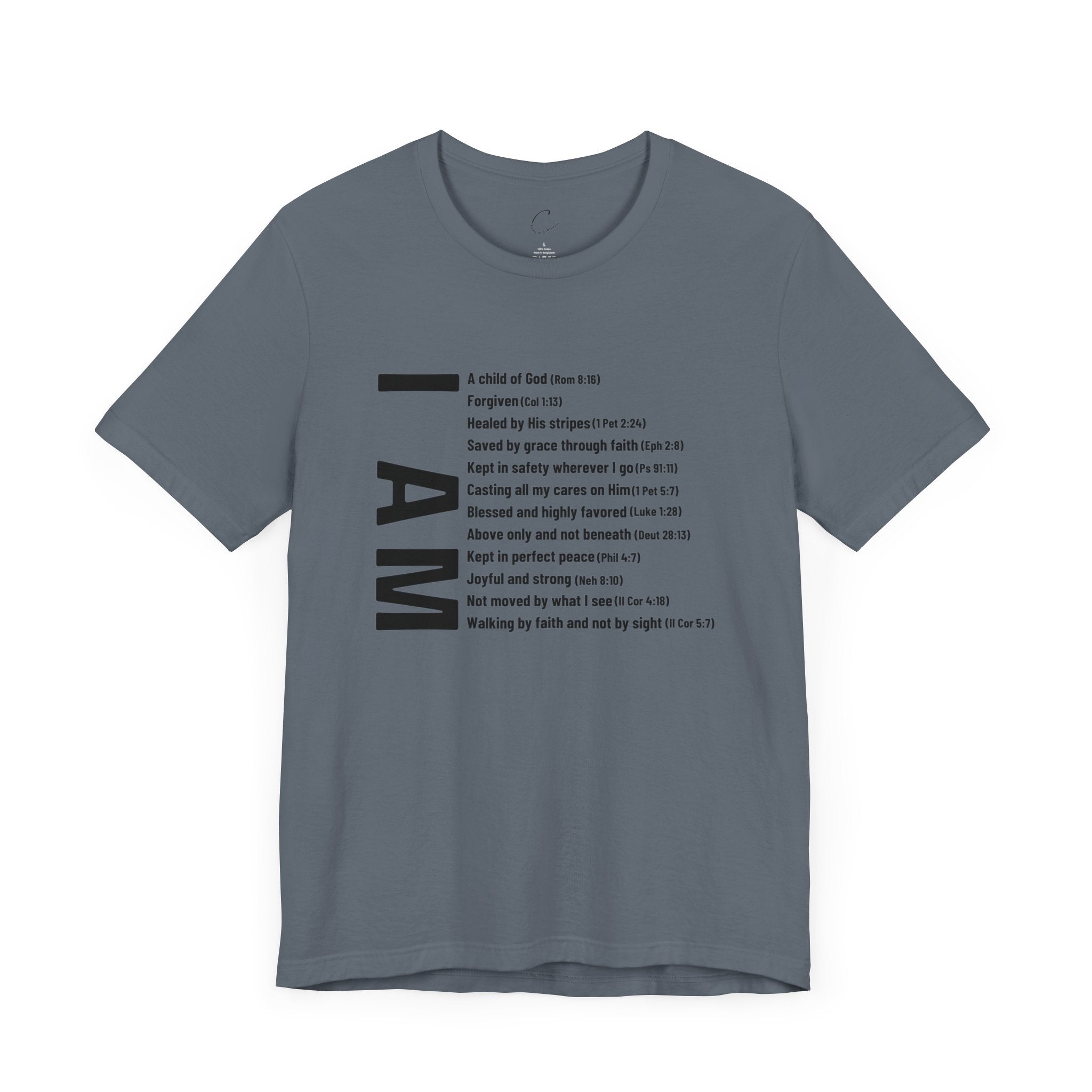 "Who God says I am" Bible Verse Unisex Shirt