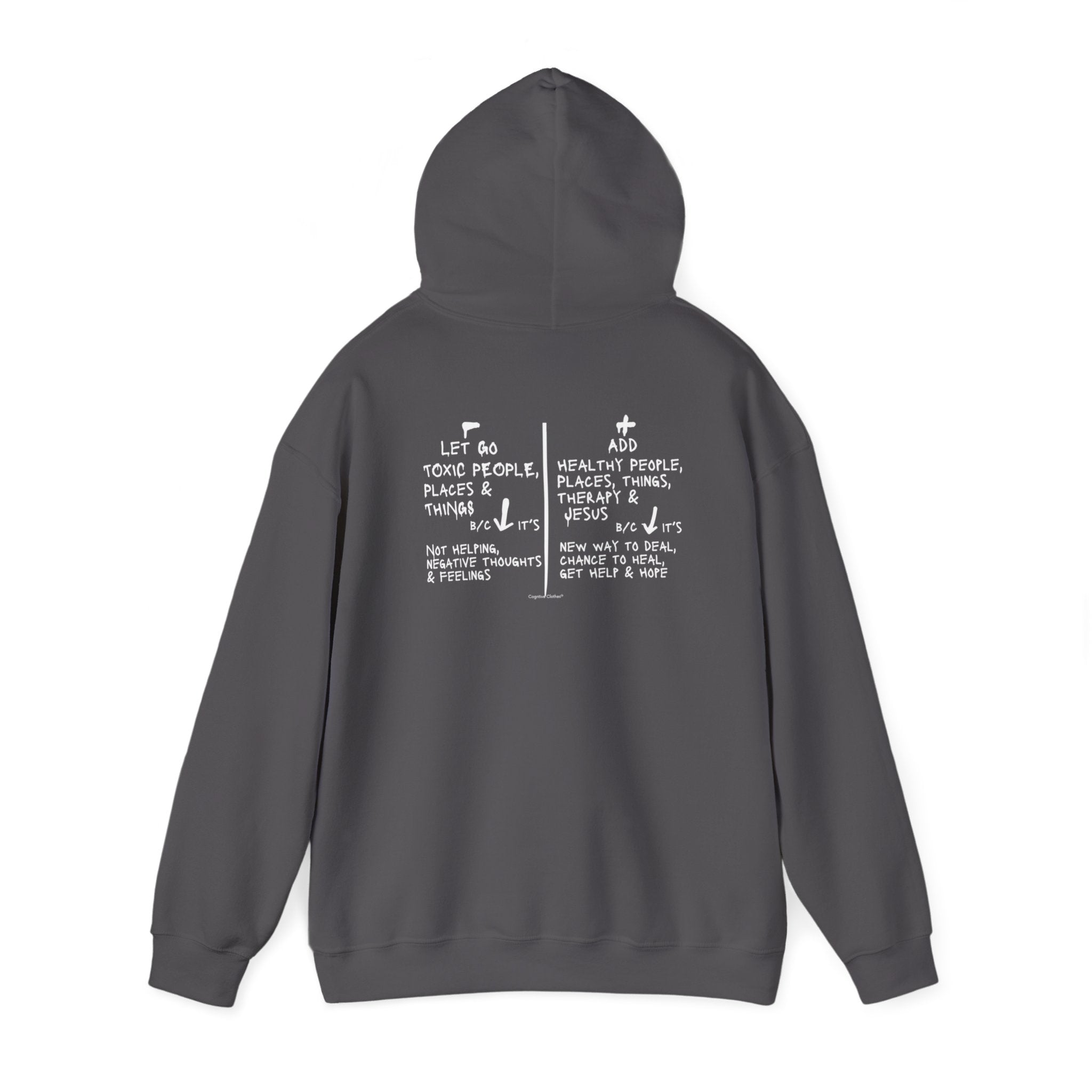 "Adding and Letting Go" Unisex Two-Sided Hoodie Sweatshirt