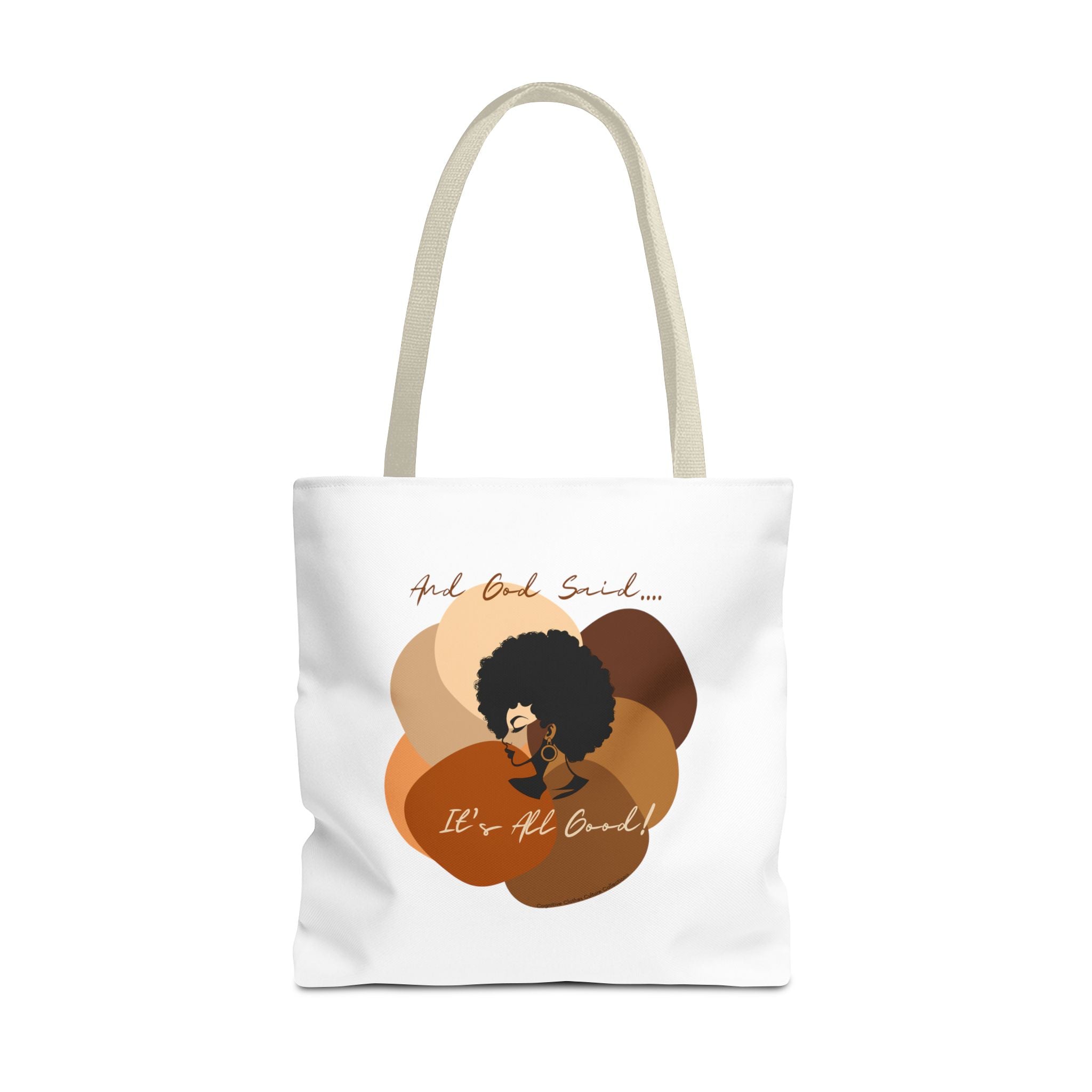 "All Shades Welcome" tote Bag