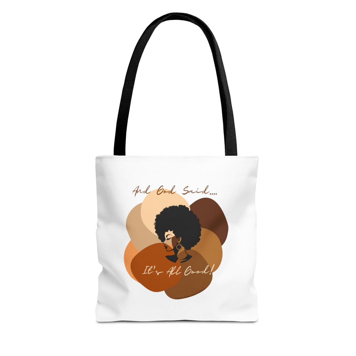 "All Shades Welcome" tote Bag