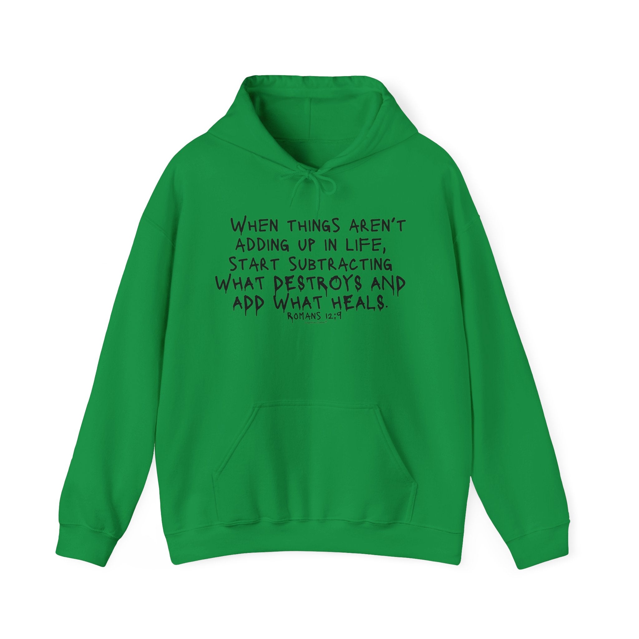 "Adding and Letting Go" Unisex Two-Sided Hoodie Sweatshirt