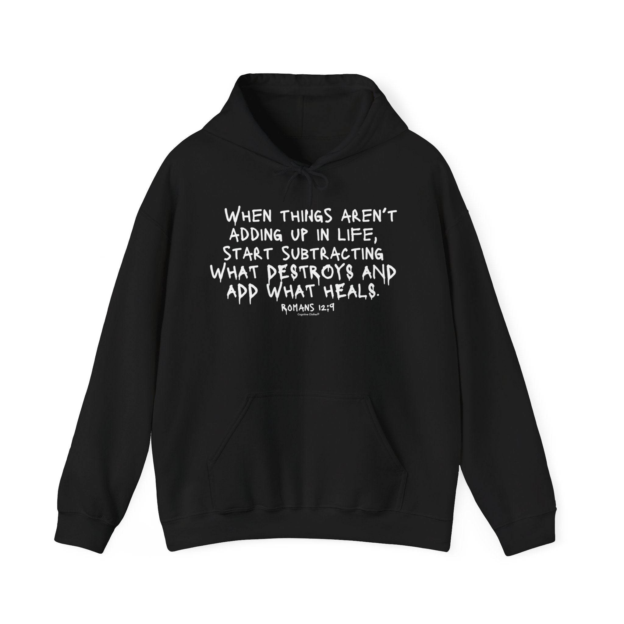 "Adding and Letting Go" Unisex Two-Sided Hoodie Sweatshirt