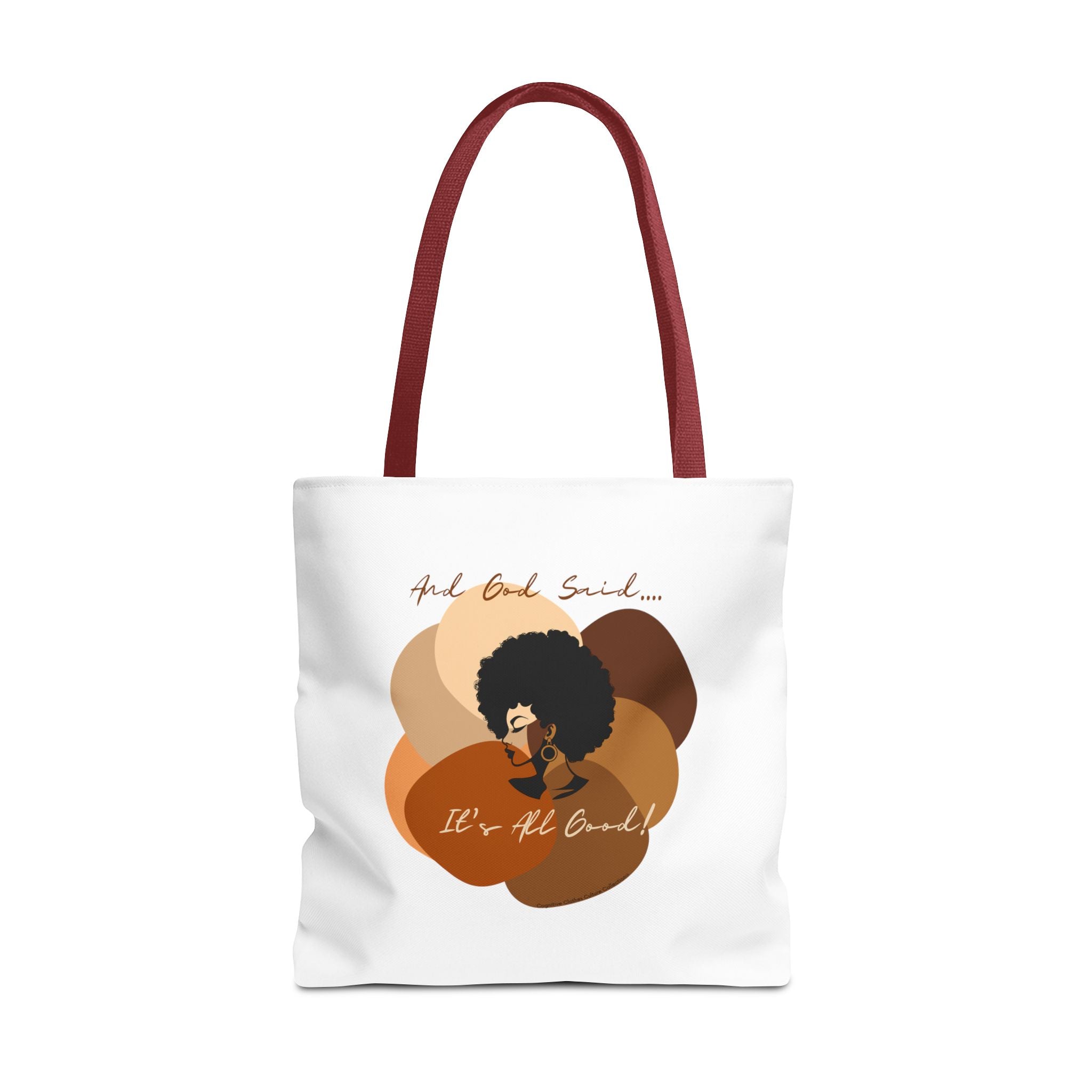 "All Shades Welcome" tote Bag