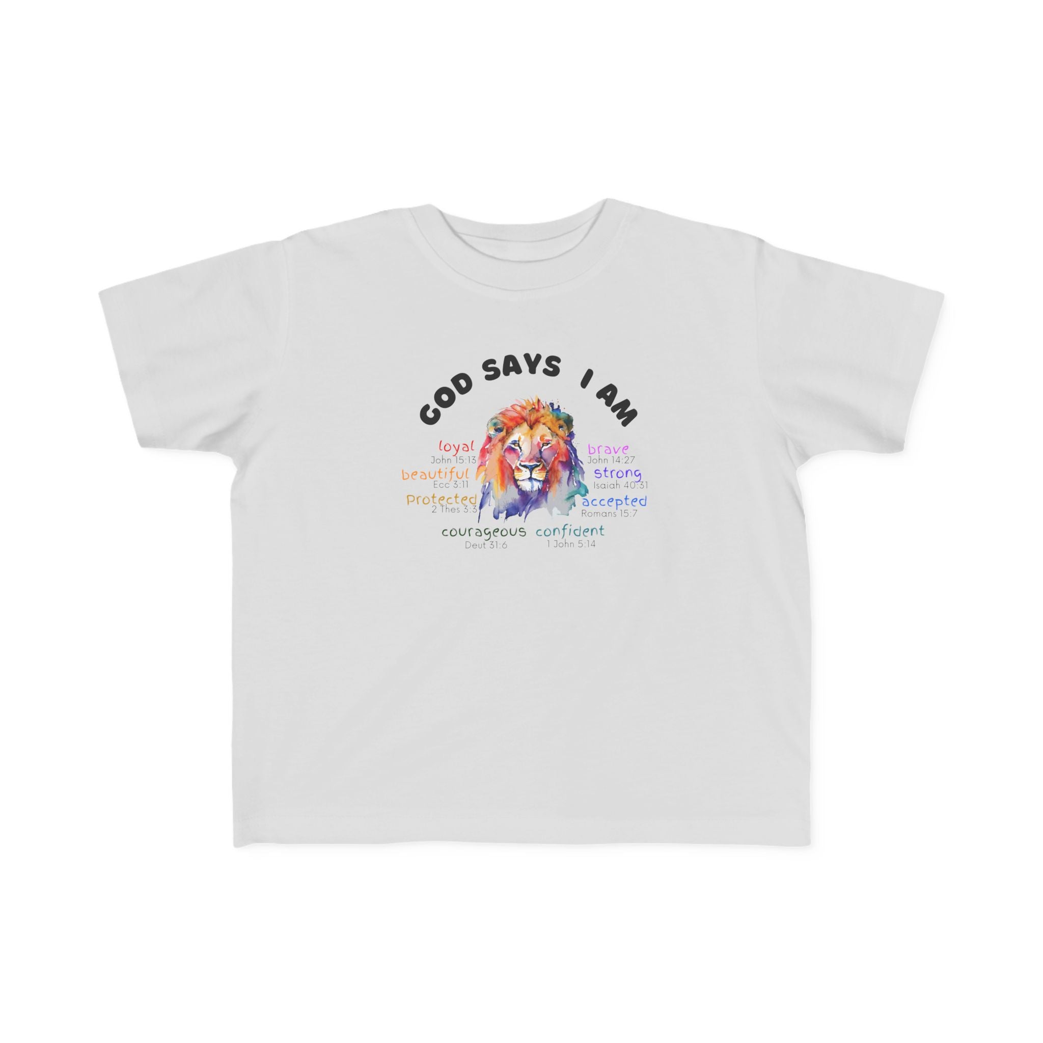 Toddler Kiddo "Qualities" Lion Shirt