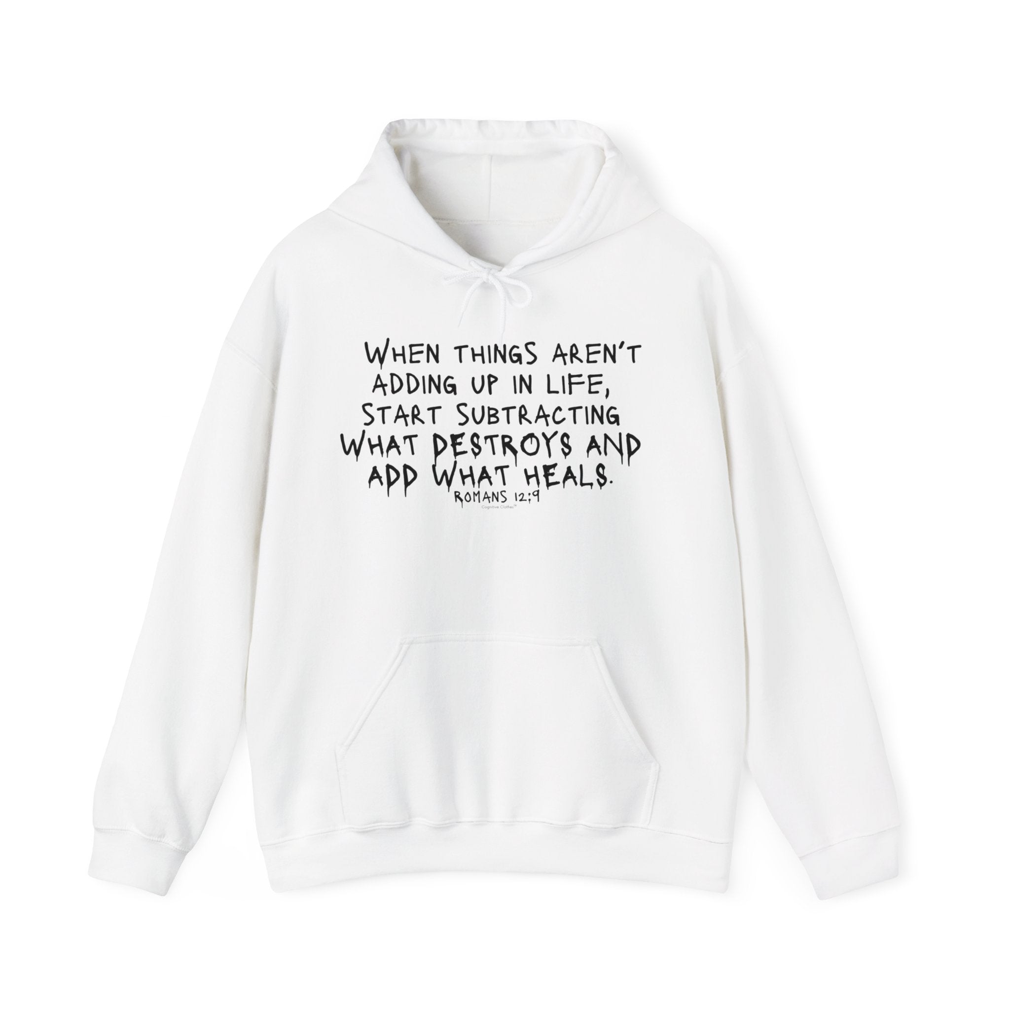 "Adding and Letting Go" Unisex Two-Sided Hoodie Sweatshirt