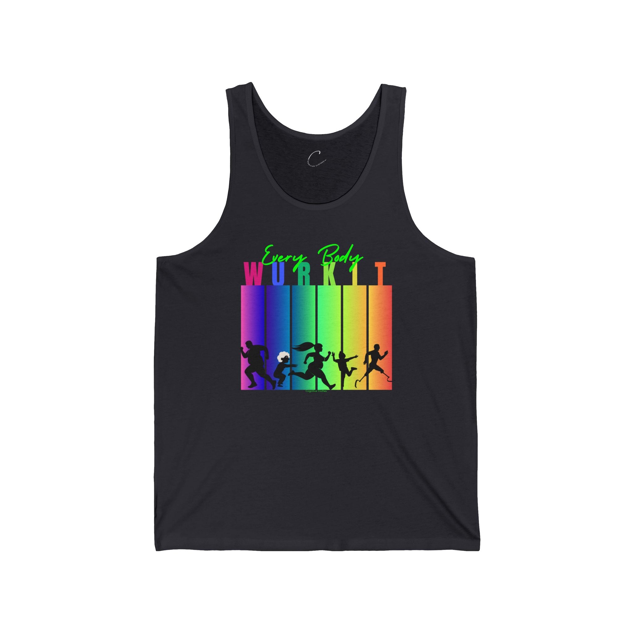 "Everybody Wurkit" Unisex Jersey Tank