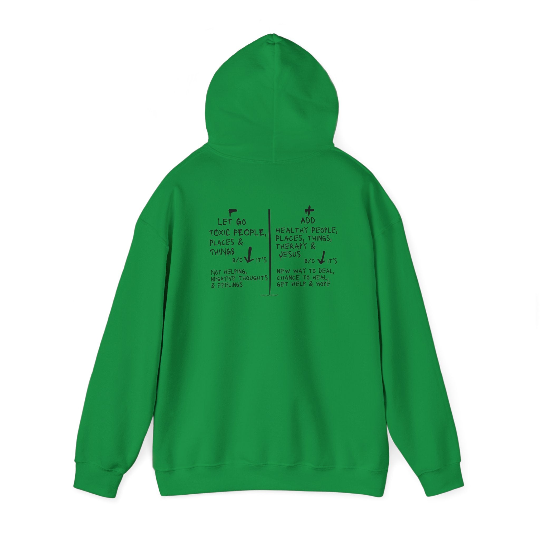 "Adding and Letting Go" Unisex Two-Sided Hoodie Sweatshirt