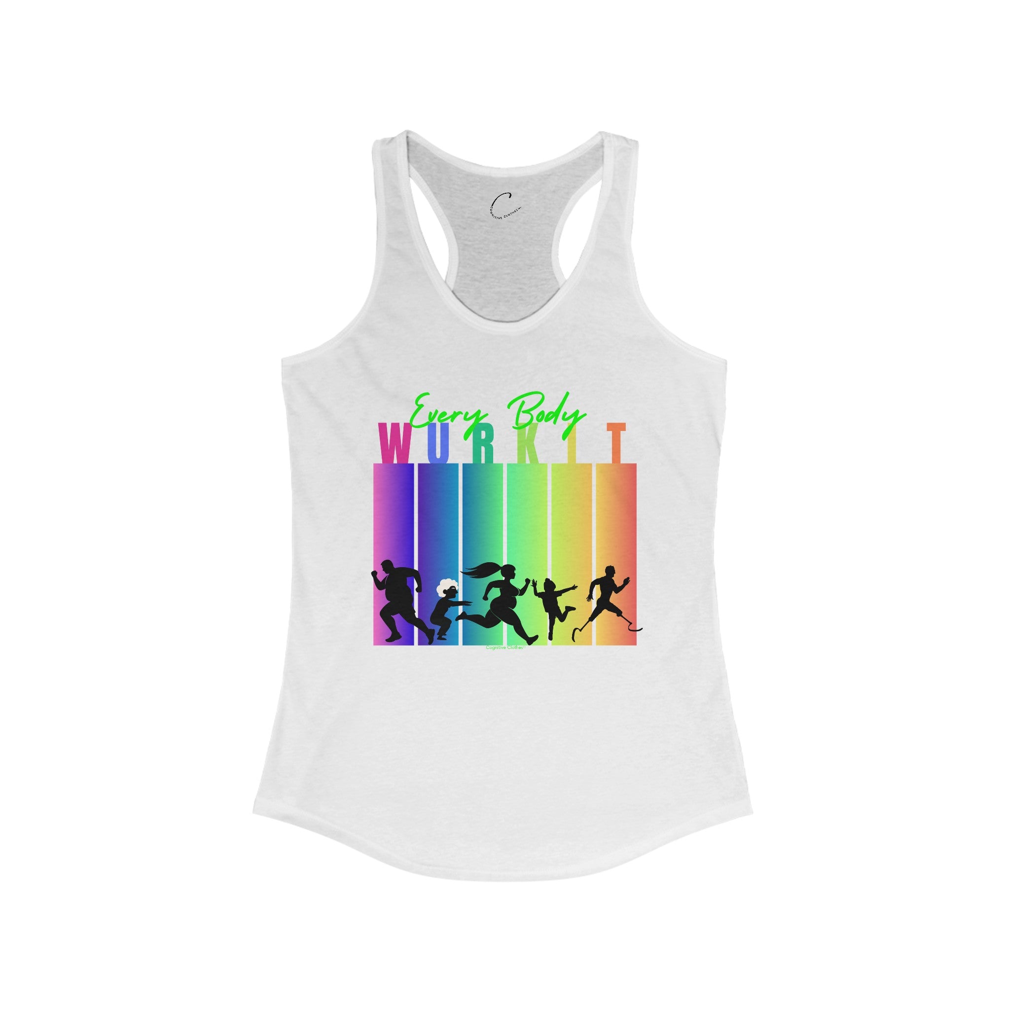 Everybody Wurkit Racerback Tank