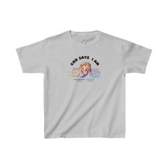 Bigger Kid "Qualities" Lion Tshirt