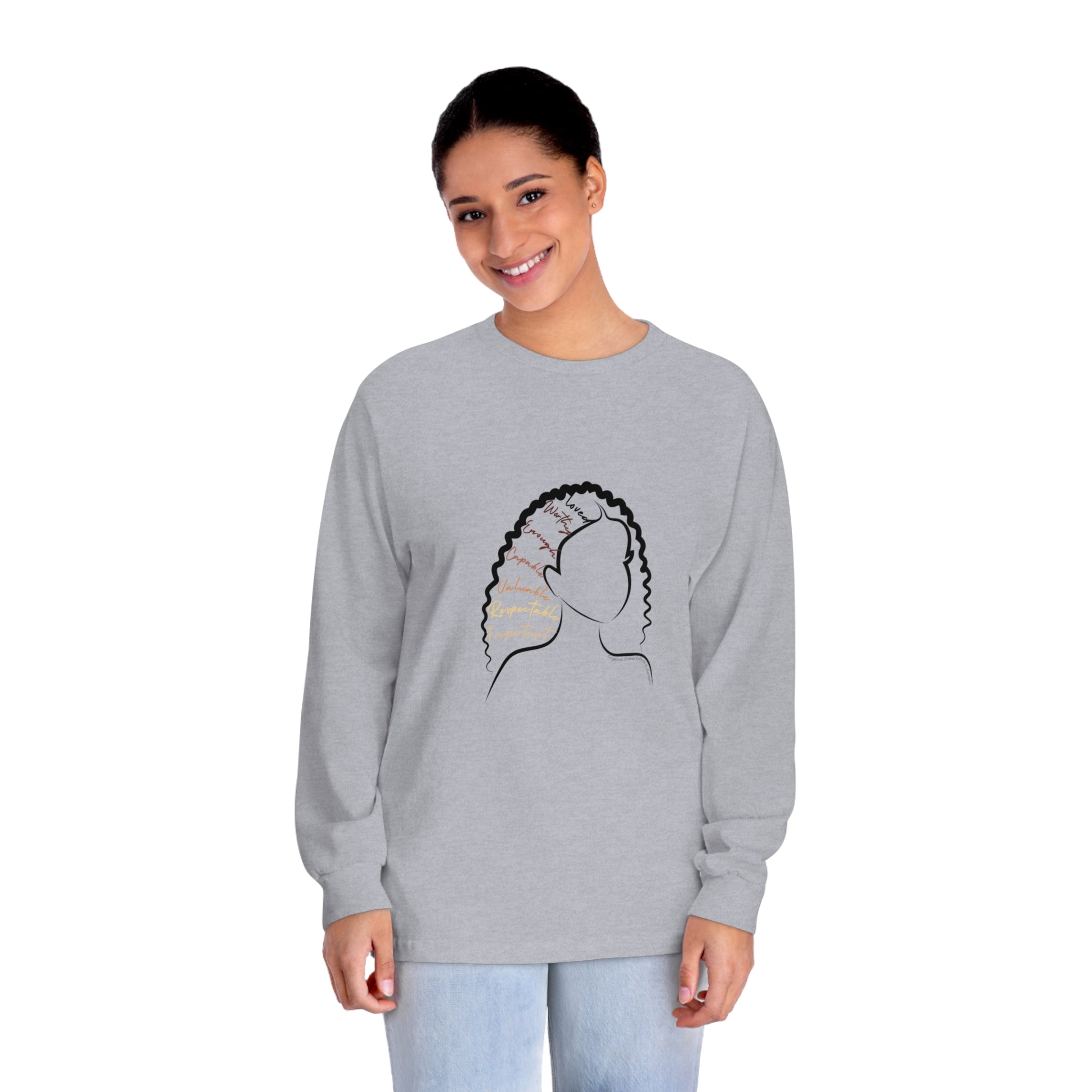 "EnCore" Unisex Classic Long Sleeve T-Shirt