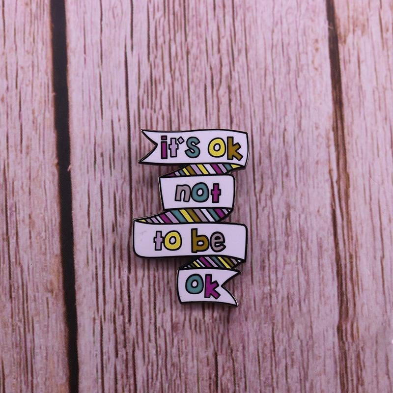 Lapel Brooch Mental Health Awareness Brooch