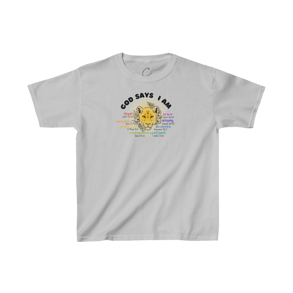 Bigger Kid "Qualities" Lioness Tshirt