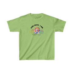 Bigger Kid "Qualities" Lion Tshirt