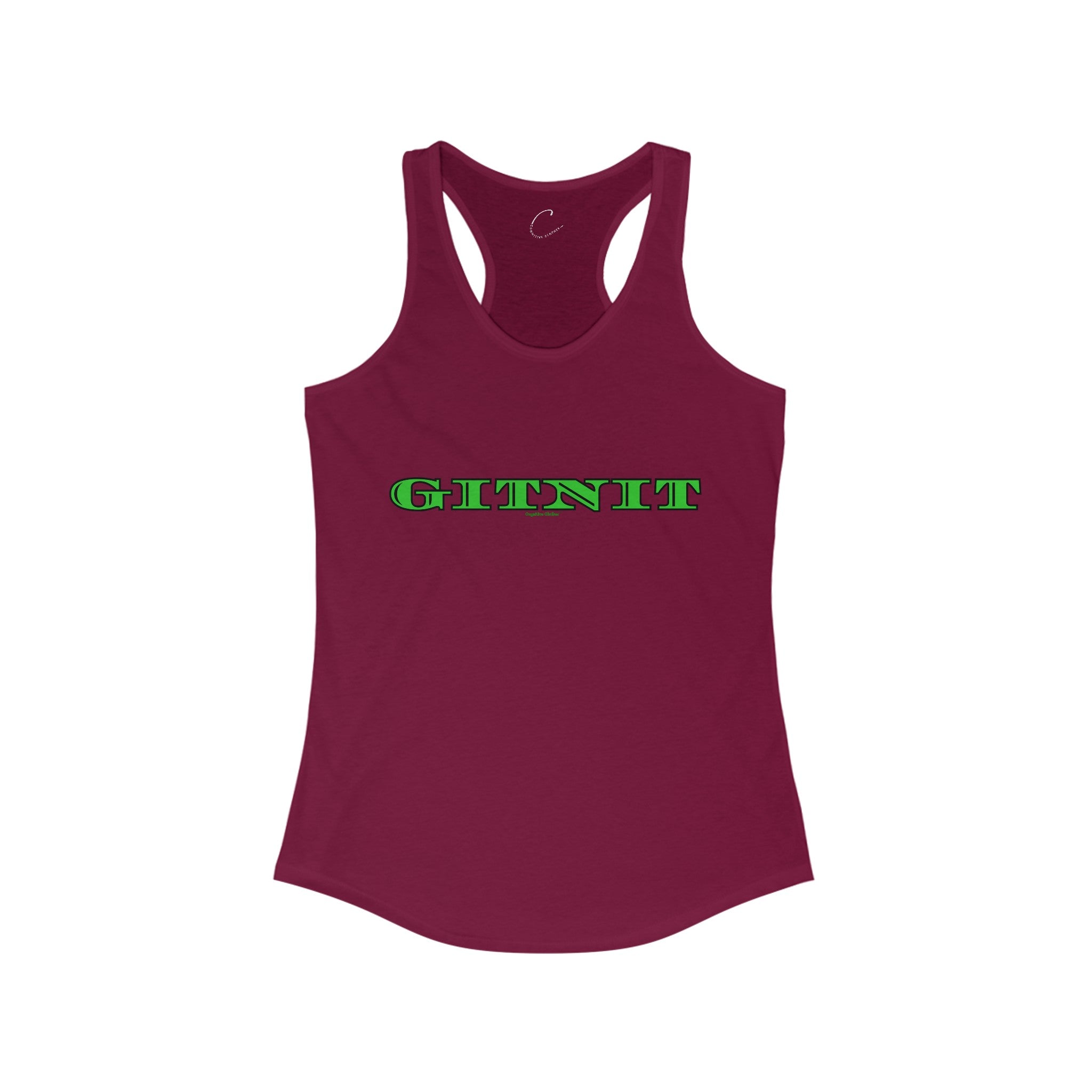 "Gitnit" racerback t-shirt