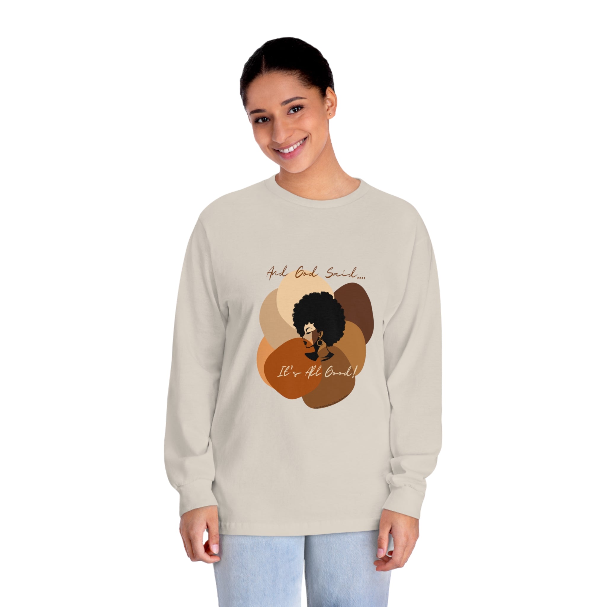 "All Shades Welcome" Unisex Classic Long Sleeve T-Shirt