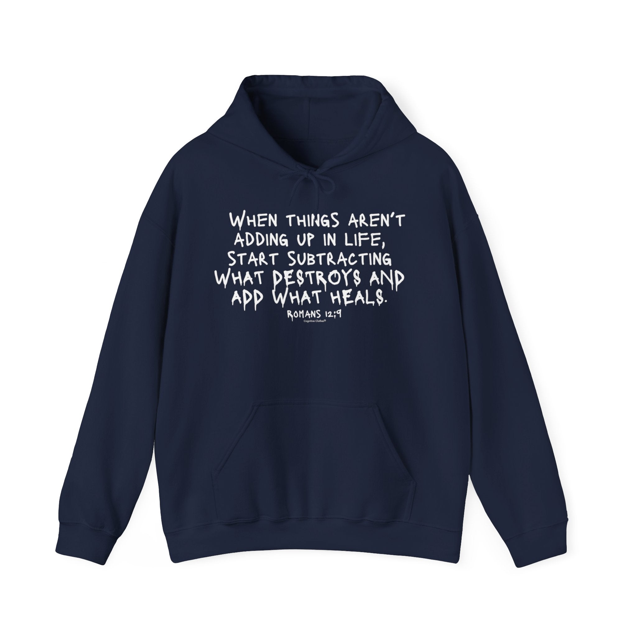 "Adding and Letting Go" Unisex Two-Sided Hoodie Sweatshirt