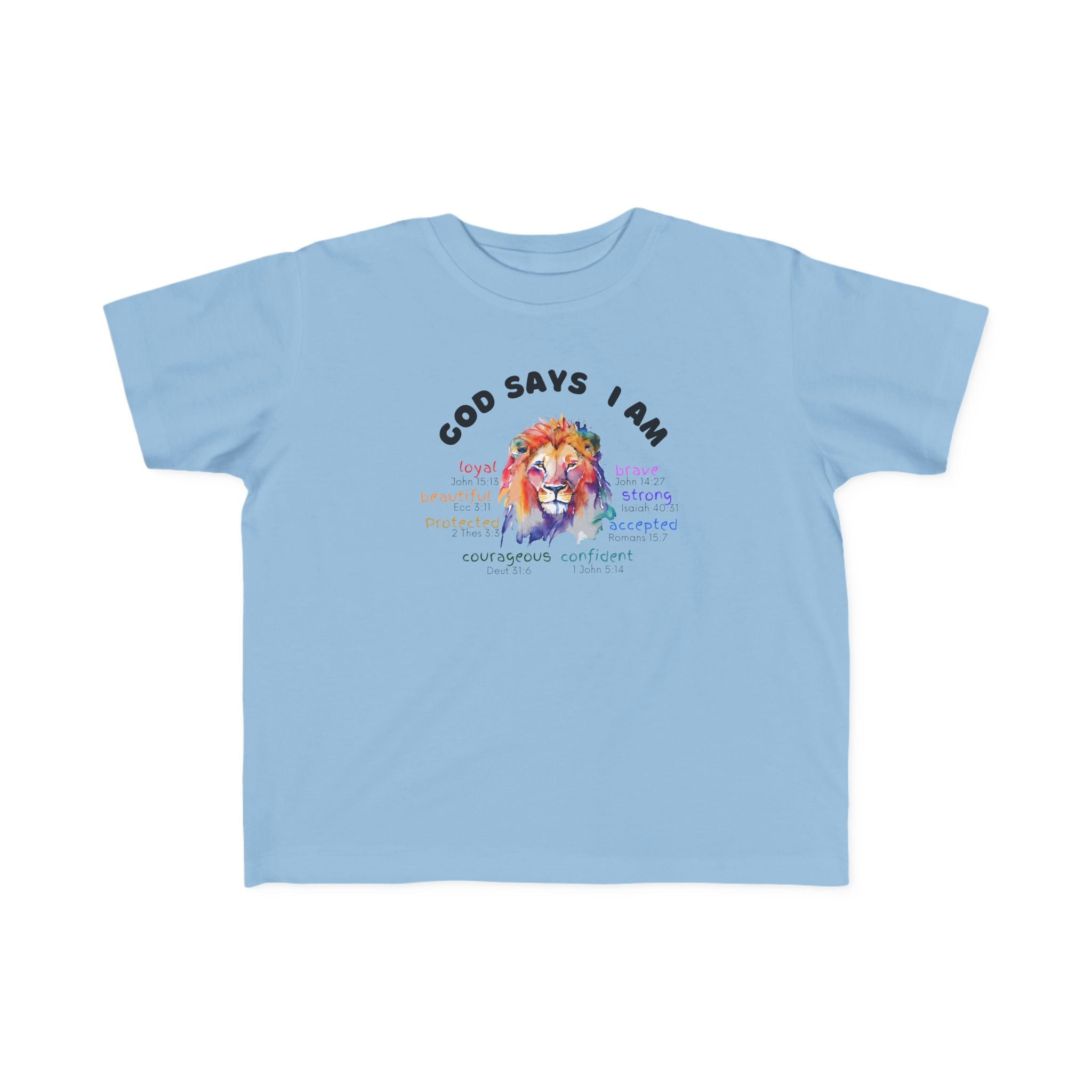 Toddler Kiddo "Qualities" Lion Shirt